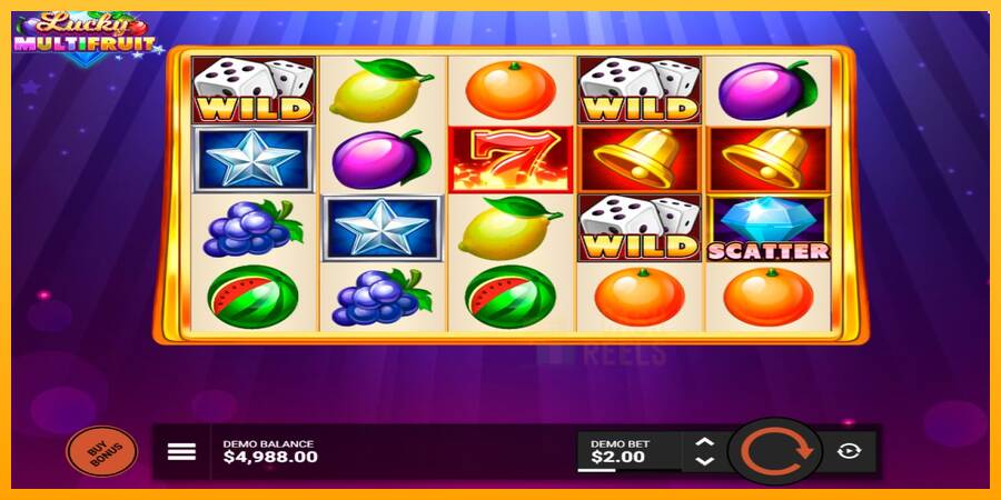 Lucky Multifruit macchina da gioco per soldi, immagine 2