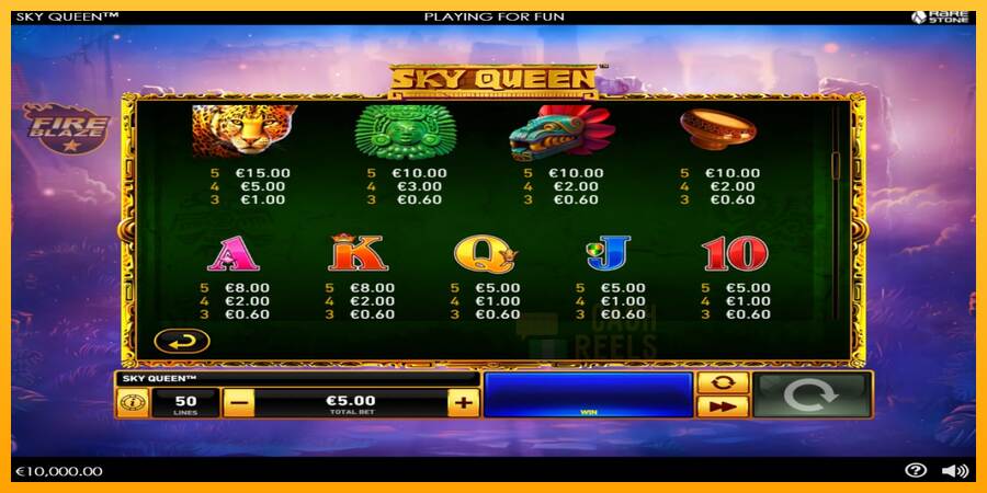 Sky Queen macchina da gioco per soldi, immagine 5