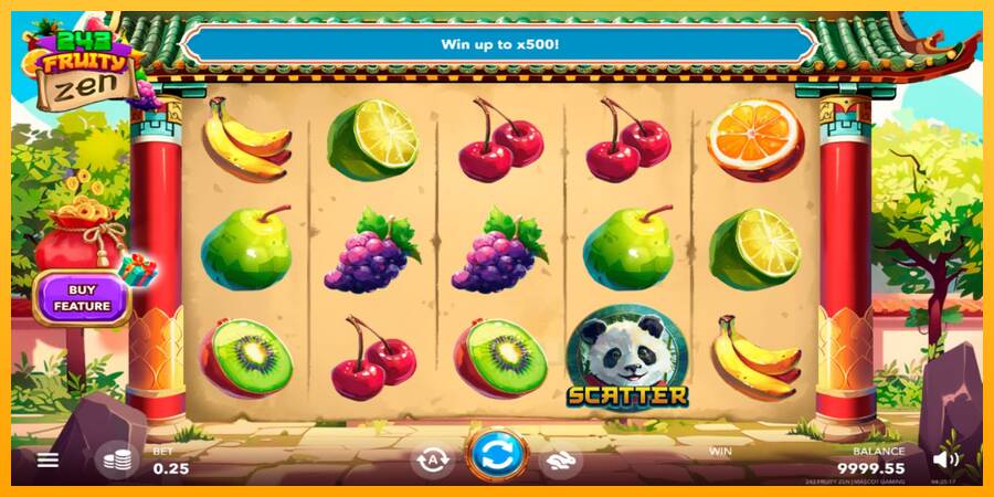 243 Fruity Zen macchina da gioco per soldi, immagine 1