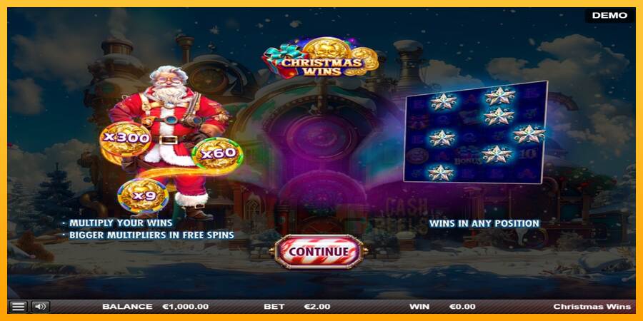 Christmas Wins macchina da gioco per soldi, immagine 1