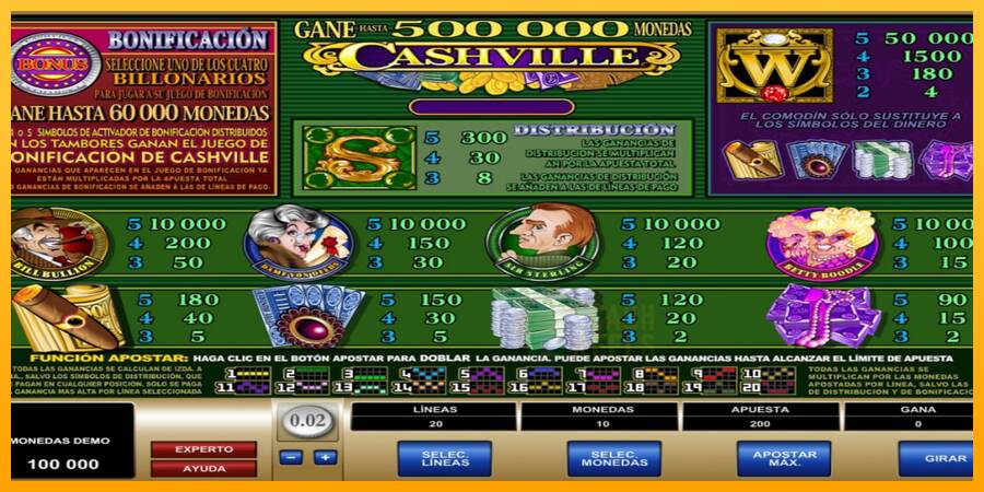 Cashville macchina da gioco per soldi, immagine 6