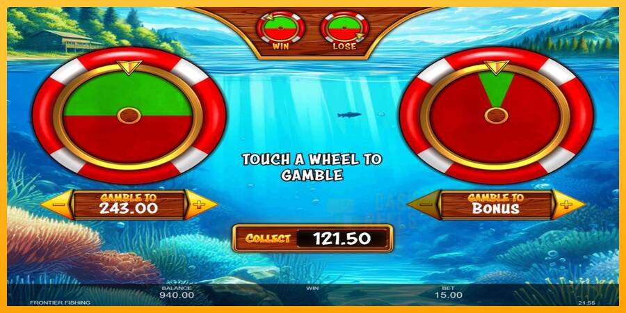 Frontier Fishing macchina da gioco per soldi, immagine 5