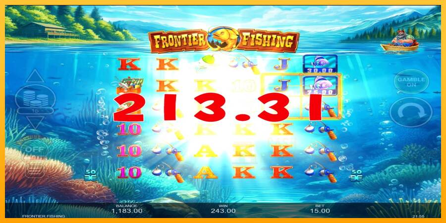 Frontier Fishing macchina da gioco per soldi, immagine 6