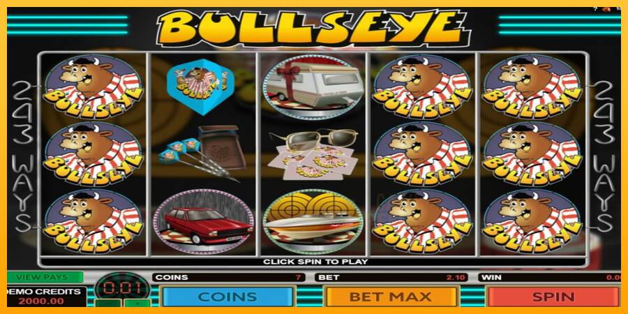 Bullseye macchina da gioco per soldi, immagine 2