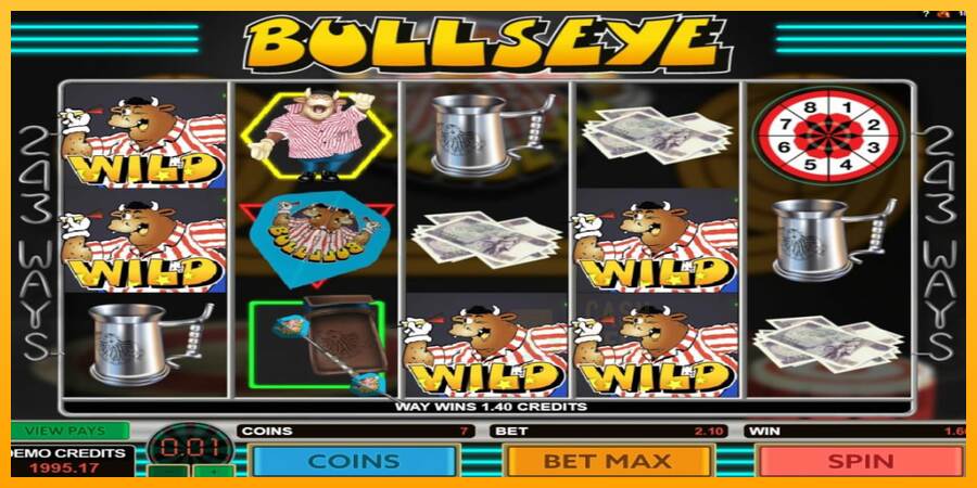 Bullseye macchina da gioco per soldi, immagine 3