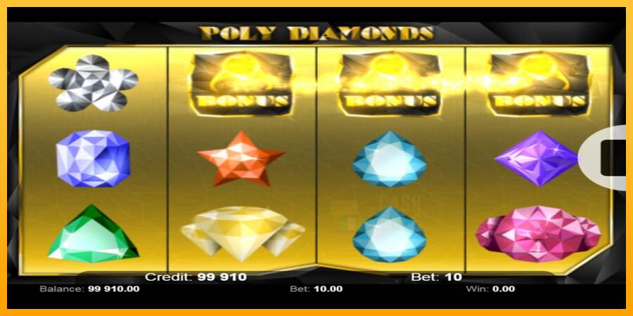 Poly Diamonds macchina da gioco per soldi, immagine 3