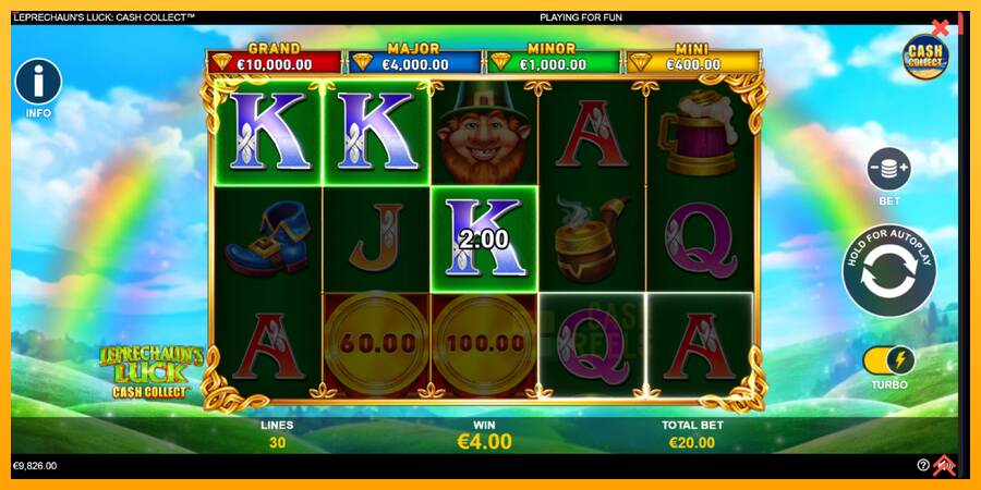 Leprechauns Luck Cash Collect Megaways PowerPlay Jackpot macchina da gioco per soldi, immagine 4