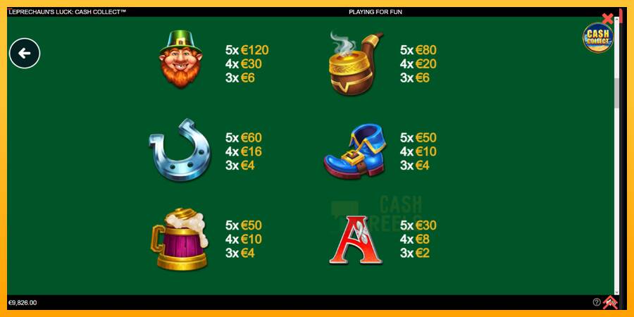 Leprechauns Luck Cash Collect Megaways PowerPlay Jackpot macchina da gioco per soldi, immagine 5