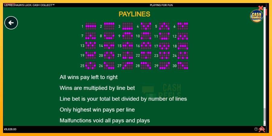 Leprechauns Luck Cash Collect Megaways PowerPlay Jackpot macchina da gioco per soldi, immagine 7