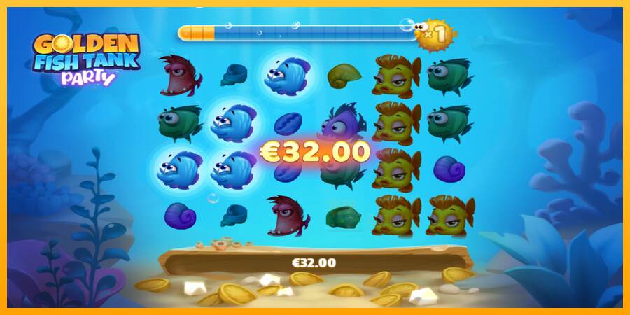 Golden Fish Tank Party macchina da gioco per soldi, immagine 4