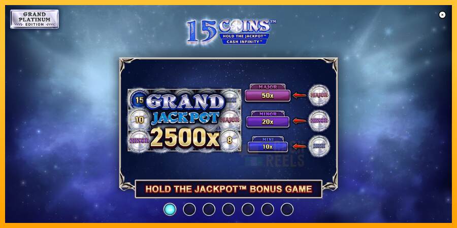 15 Coins Grand Platinum Edition macchina da gioco per soldi, immagine 1