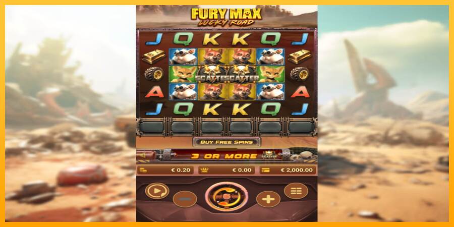 Fury Max Lucky Road macchina da gioco per soldi, immagine 2