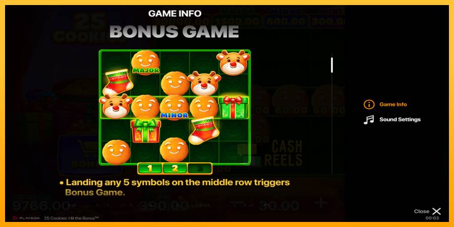 25 Cookies: Hit the Bonus macchina da gioco per soldi, immagine 6