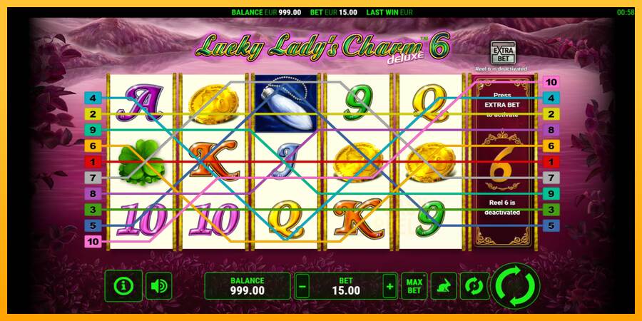 Lucky Ladys Charm Deluxe 6 macchina da gioco per soldi, immagine 1