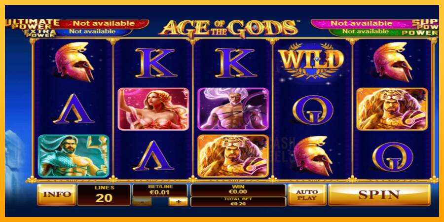 Age Of The Gods macchina da gioco per soldi, immagine 1