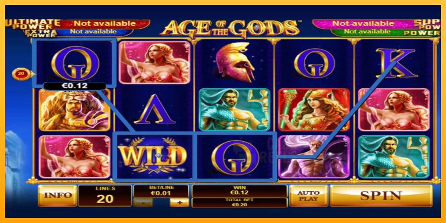 Age Of The Gods macchina da gioco per soldi, immagine 2