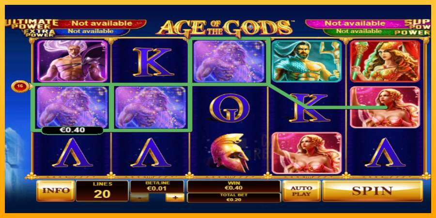 Age Of The Gods macchina da gioco per soldi, immagine 3