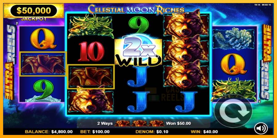 Celestial Moon Riches macchina da gioco per soldi, immagine 3