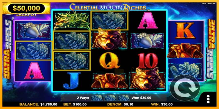 Celestial Moon Riches macchina da gioco per soldi, immagine 4