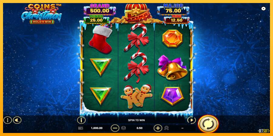 Coins of Christmas macchina da gioco per soldi, immagine 2