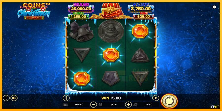 Coins of Christmas macchina da gioco per soldi, immagine 3