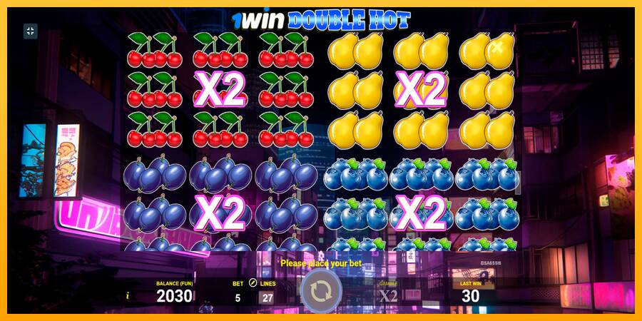 1win Double Hot macchina da gioco per soldi, immagine 7