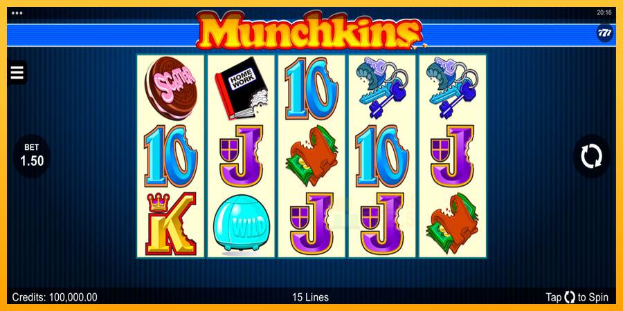 Munchkins macchina da gioco per soldi, immagine 1