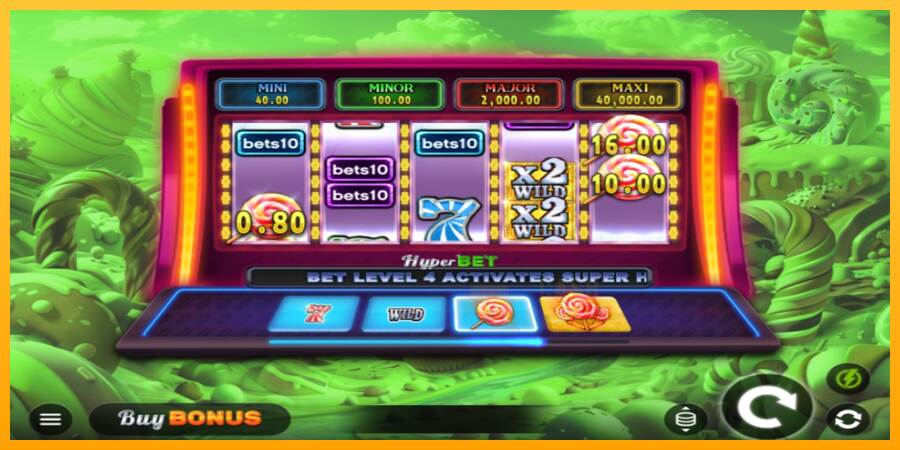 Bets10 Candy 7s Hold and Win macchina da gioco per soldi, immagine 2