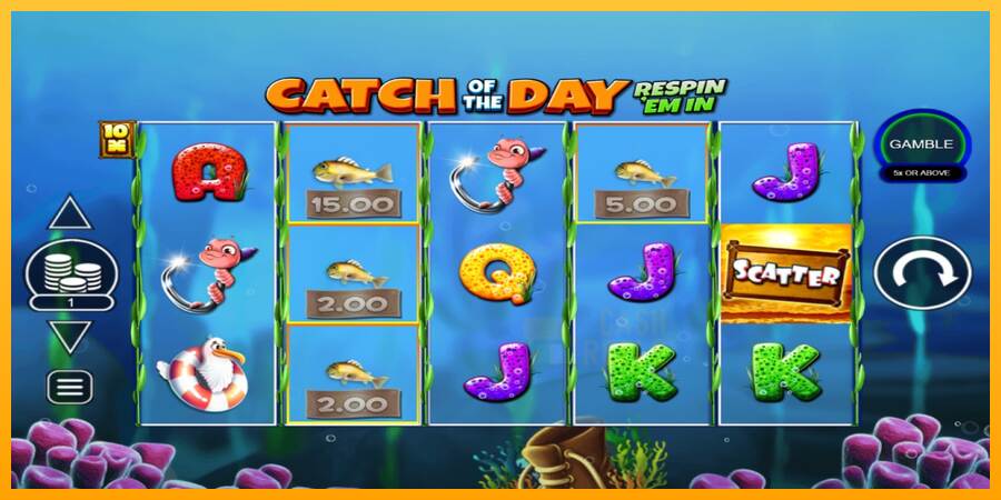 Catch of the Day Respin Em In macchina da gioco per soldi, immagine 1