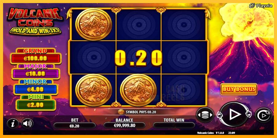 Volcanic Coins macchina da gioco per soldi, immagine 3