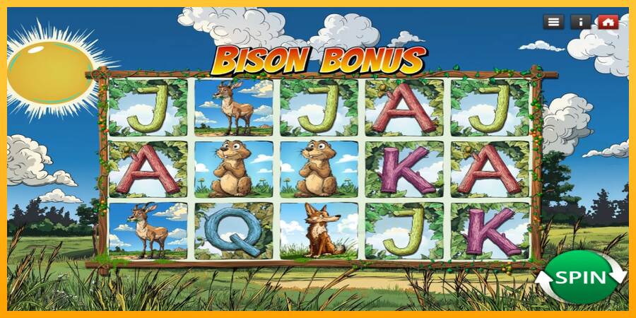 Bison Bonus macchina da gioco per soldi, immagine 1