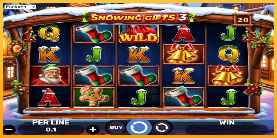 Snowing Gifts 3 macchina da gioco per soldi, immagine 1