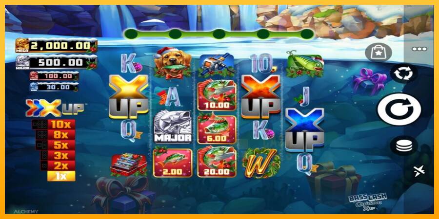 Bass Cash Christmas X UP macchina da gioco per soldi, immagine 1