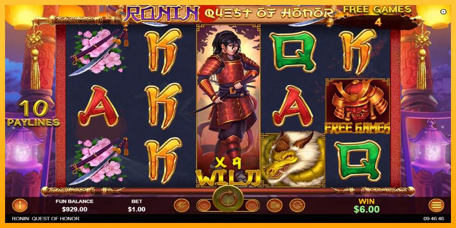 Ronin - Quest of Honor macchina da gioco per soldi, immagine 4