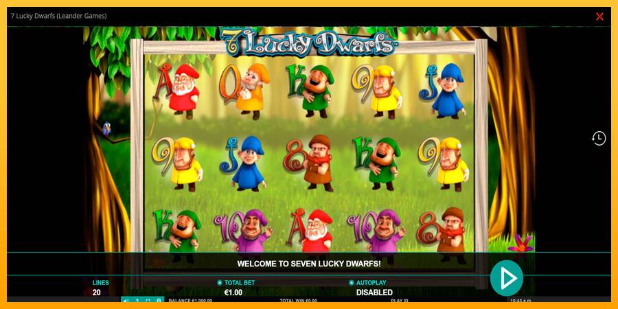 7 Lucky Dwarfs macchina da gioco per soldi, immagine 1