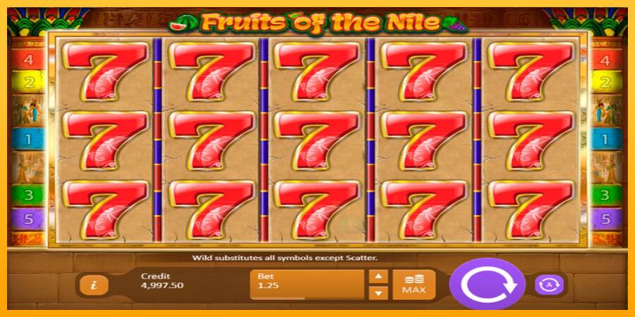 Fruits of the Nile macchina da gioco per soldi, immagine 2