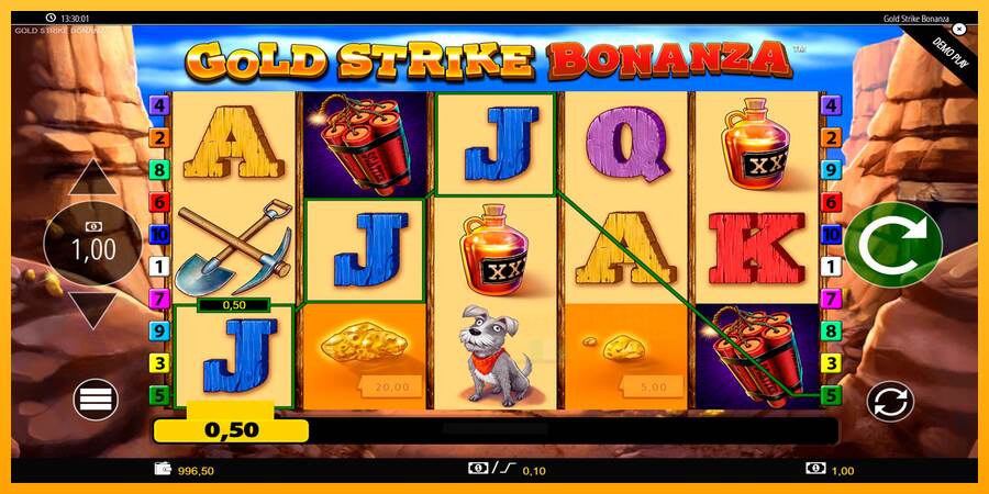 Gold Strike Bonanza macchina da gioco per soldi, immagine 2