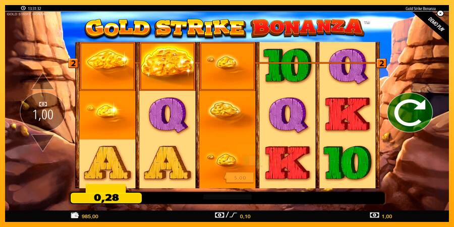 Gold Strike Bonanza macchina da gioco per soldi, immagine 7