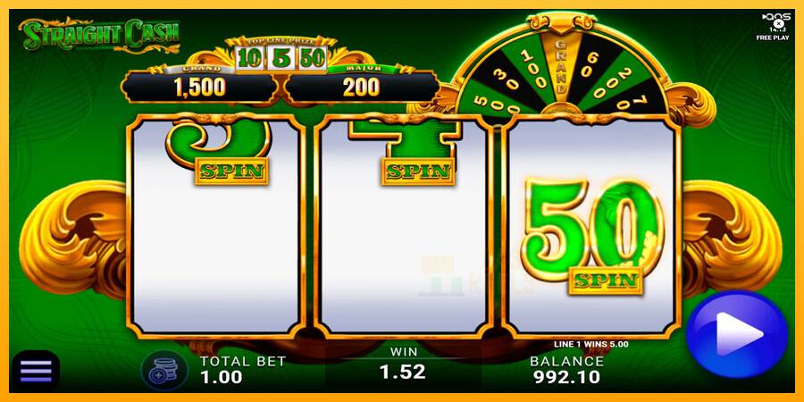 Straight Cash macchina da gioco per soldi, immagine 3