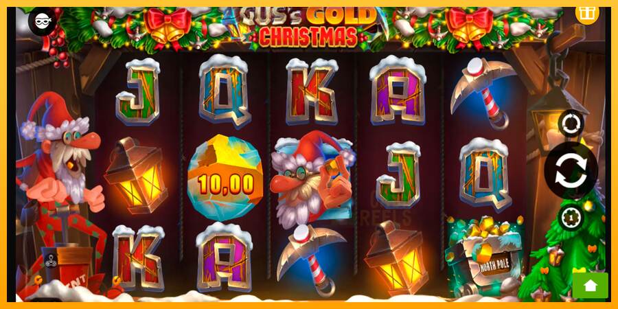 Guss Gold Christmas macchina da gioco per soldi, immagine 1