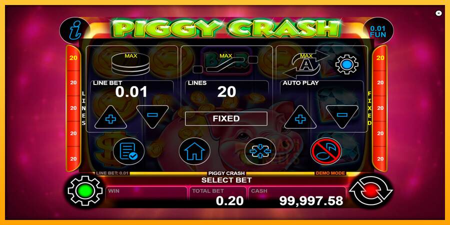 Piggy Crash macchina da gioco per soldi, immagine 5