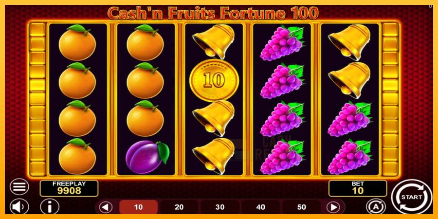 Cashn Fruits Fortune 100 macchina da gioco per soldi, immagine 3