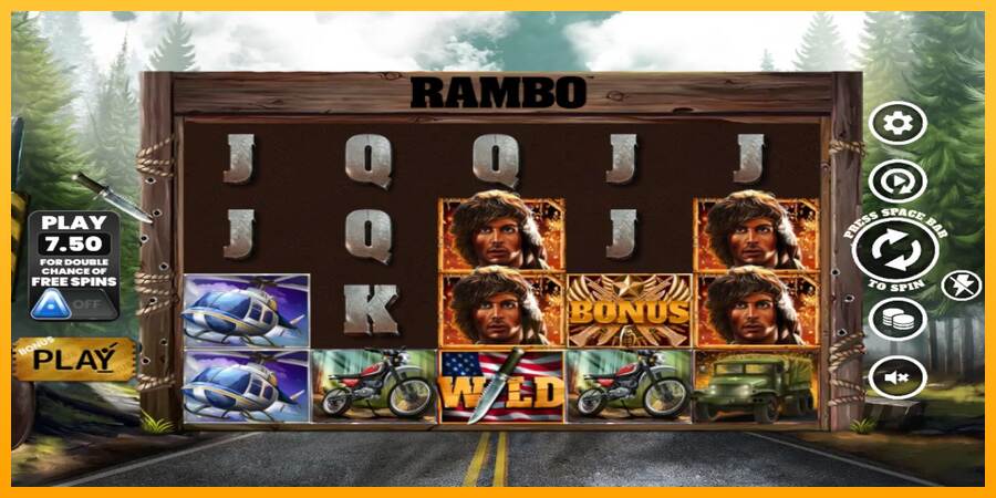 Rambo macchina da gioco per soldi, immagine 1