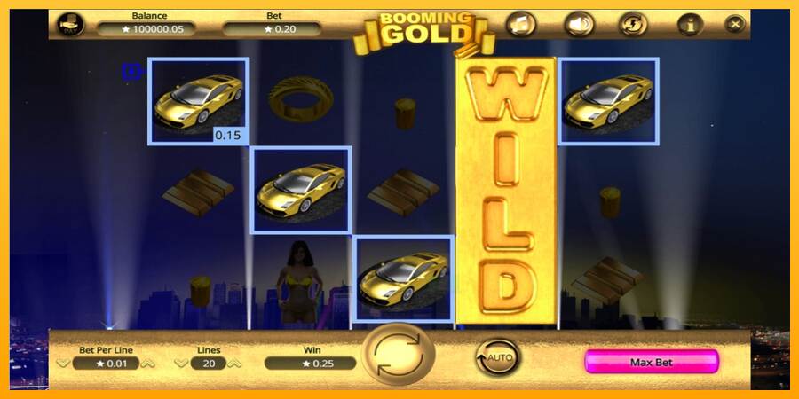 Booming Gold macchina da gioco per soldi, immagine 3