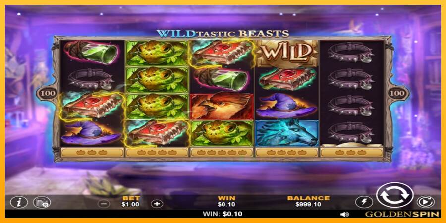 Wildtastic Beasts macchina da gioco per soldi, immagine 2