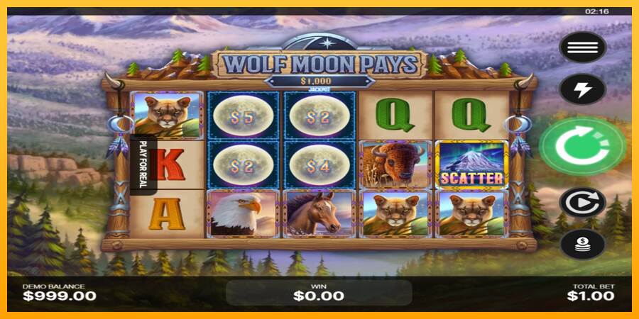 Wolf Moon Pays macchina da gioco per soldi, immagine 2