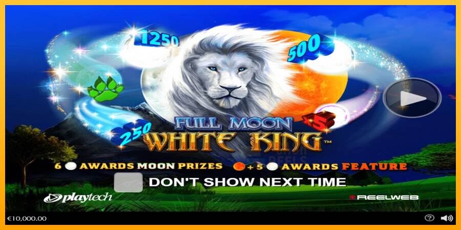 Full Moon: White King macchina da gioco per soldi, immagine 1