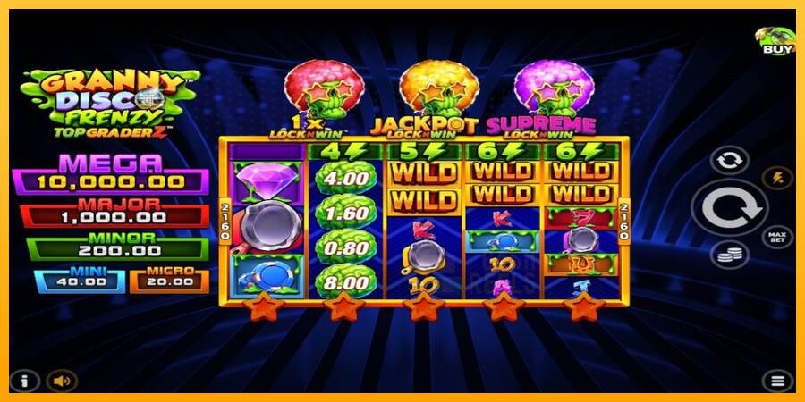 Granny Disco Frenzy macchina da gioco per soldi, immagine 2