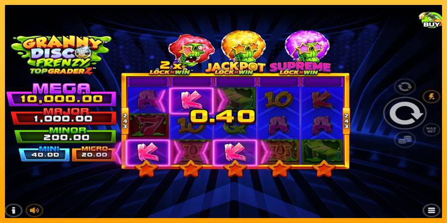 Granny Disco Frenzy macchina da gioco per soldi, immagine 3