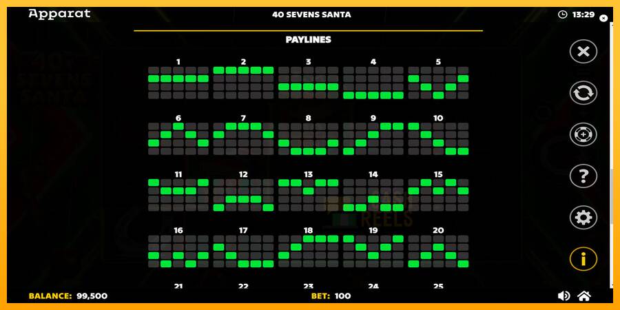 40 Sevens Santa macchina da gioco per soldi, immagine 7